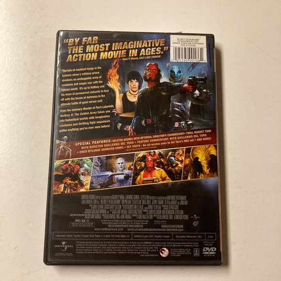 Hellboy II: The Golden Army DVD Widescreen edition - Picture 2 of 4